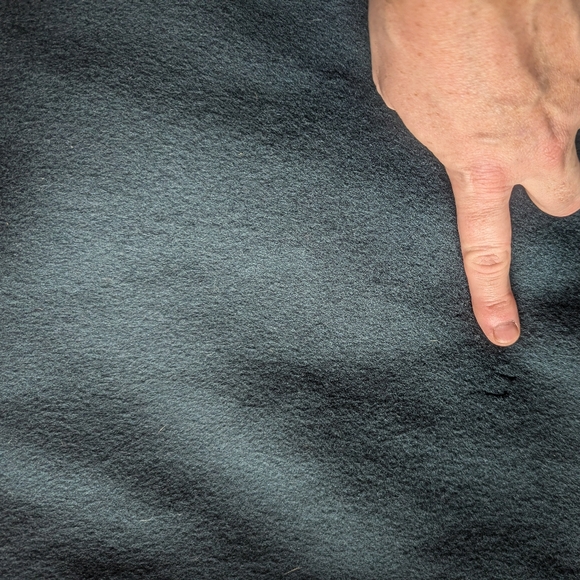 📼Gorgeous Me-Jay Montreal Vintage Full Length Wool/Fur/Leather Teal Coat - 7-8 - Picture 9 of 14